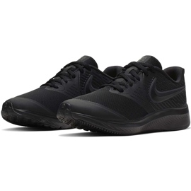 Zapatillas Nike Star Runner negras para niños AQ3542 003 negro 3