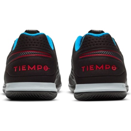 Zapatillas de fútbol Nike React Tiempo Legend 8 Pro Ic negras AT6134 090 negro negro 4