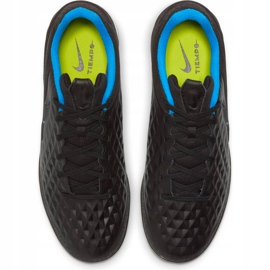 Zapatillas de fútbol Nike React Tiempo Legend 8 Pro Ic negras AT6134 090 negro negro 3
