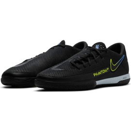 Zapatillas de fútbol Nike React Phantom Gt Pro Ic negras CK8463 090 negro negro 2