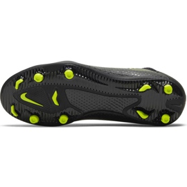 Zapatillas de fútbol Nike Phantom Gt Club Df FG / MG Junior CW6727 090 negro negro 8