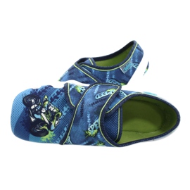 Calzado infantil befado 273Y306 azul verde 5