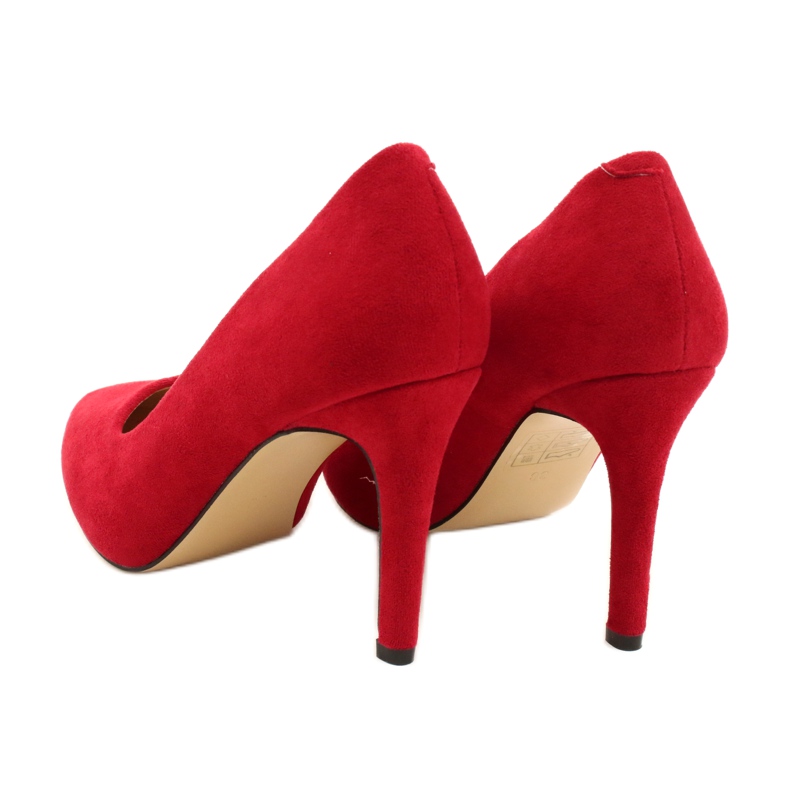 Evento Tacones Altos Ante 9PB35-1095 Rojo 5