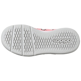 Zapatillas adidas Tensuar C para niños rosas FZ3212 blanco rosado 3