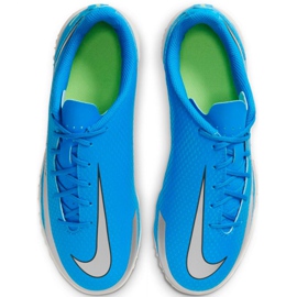 Zapatillas de fútbol Nike Phantom Gt Club Tf Jr CK8483-400 azul azul 4