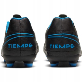 Zapatillas de fútbol Nike Tiempo Legend 8 Club FG / MG M AT6107-090 negro negro 4