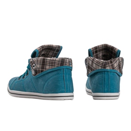 Zapatillas Altas Konwers DD52 Azul 1 Zapatillas Altas Konwers DD52 Azul 1