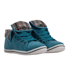 Zapatillas Altas Konwers DD52 Azul 2