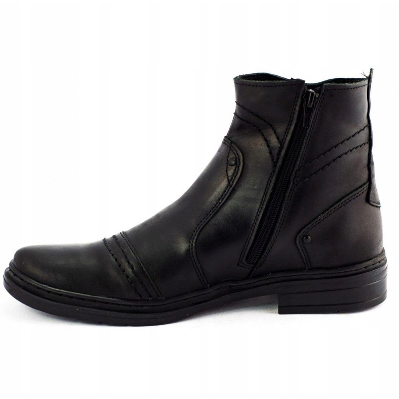 Polbut Botas Chelsea de invierno para hombre 252 negro 1