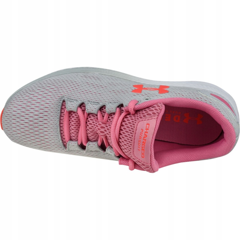 Under Armour W Charged Pursuit 2 W 3022604-102 gris 2