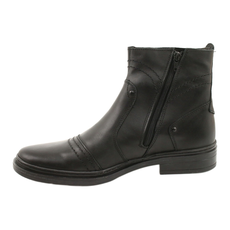 Polbut Botas Chelsea de invierno para hombre 252 negro 3