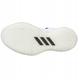 Zapatilla de baloncesto adidas Harden Stepback 2 Jr FZ1545 blanco, blanco, negro blanco 2