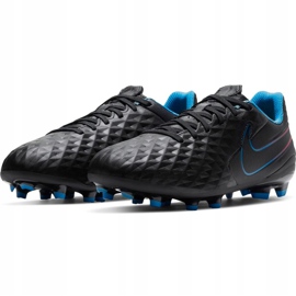 Zapatillas de fútbol Nike Tiempo Legend 8 Academy FG / MG Junior AT5732 090 negro negro 3