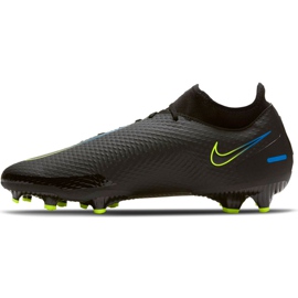 Zapatillas de fútbol Nike Phantom Gt Academy Df FG / MG CW6667 090 negro negro 2