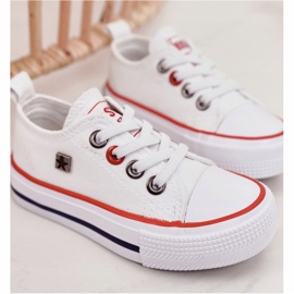 Zapatillas bajas clásicas para niños Big Star HH374089 Blanco 9