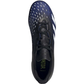 Botas de fútbol adidas Predator Freak.4 Tf negras y azul marino FY0634 1