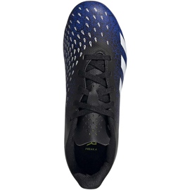 Botas de fútbol adidas Predator Freak.4 FxG Junior azul marino-negro FY0626 1