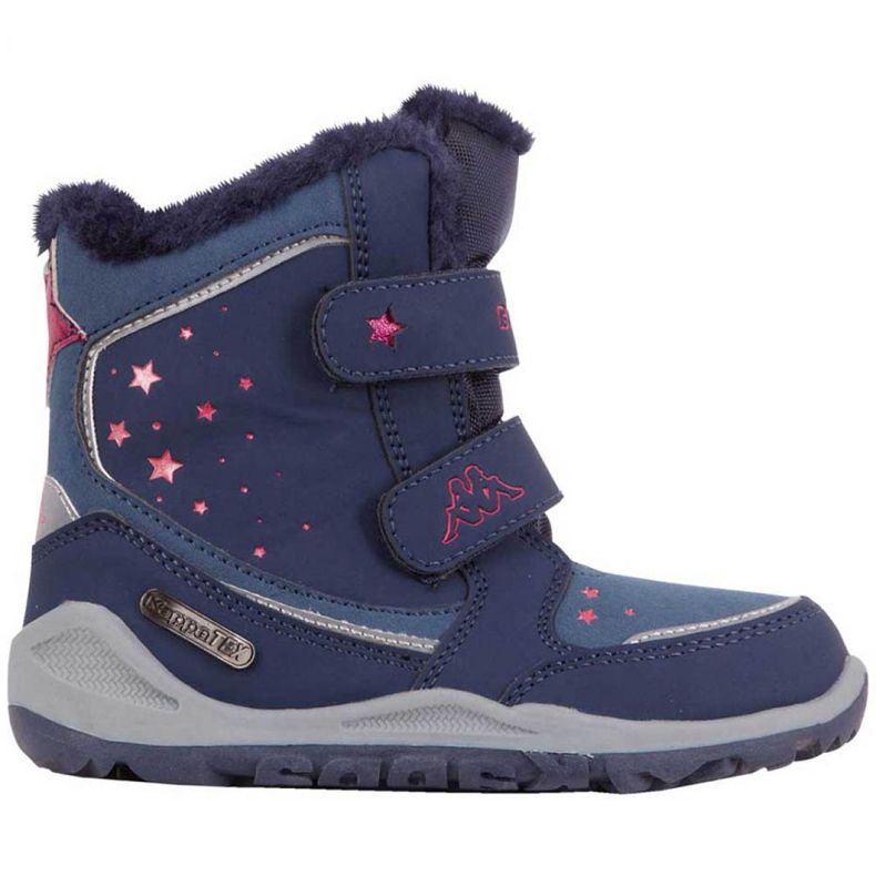 Zapatos para niños Kappa Cui Tex azul marino-rosa 260823K 6722 rosado 7