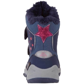 Zapatos para niños Kappa Cui Tex azul marino-rosa 260823K 6722 rosado 3