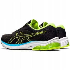 Zapatillas Asics Gel-Pulse 12 negras y verdes para hombre 1011A844 006 negro 4