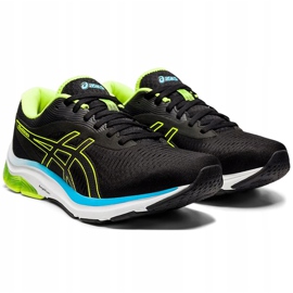 Zapatillas Asics Gel-Pulse 12 negras y verdes para hombre 1011A844 006 negro 3