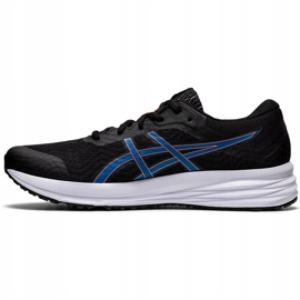 Zapatillas Asics Patriot 12 negras y azules para hombre 1011A823 004 negro 2