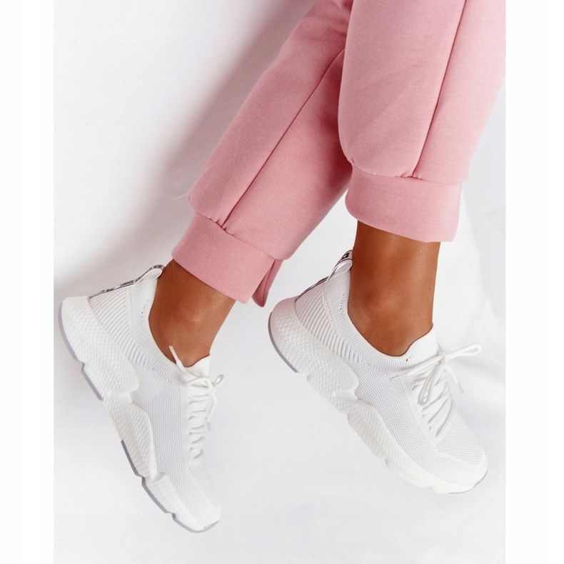 Zapatos deportivos de mujer Big Star White DD274575 blanco 2