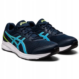 Zapatillas de hombre Asics Jolt 3 azul marino 1011B034 400 verde 3