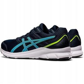 Zapatillas de hombre Asics Jolt 3 azul marino 1011B034 400 verde 4