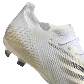 Botas de fútbol Adidas X GHOSTED.1 Fg Junior EG8181 blanco 4