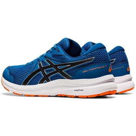 Zapatillas de hombre Asics Gel-Contend 7 azul 1011B274 403 4