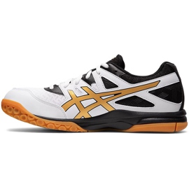 Zapatillas hombre Asics Gel-Task 2 blanco-negro-dorado 1071A037 102 2