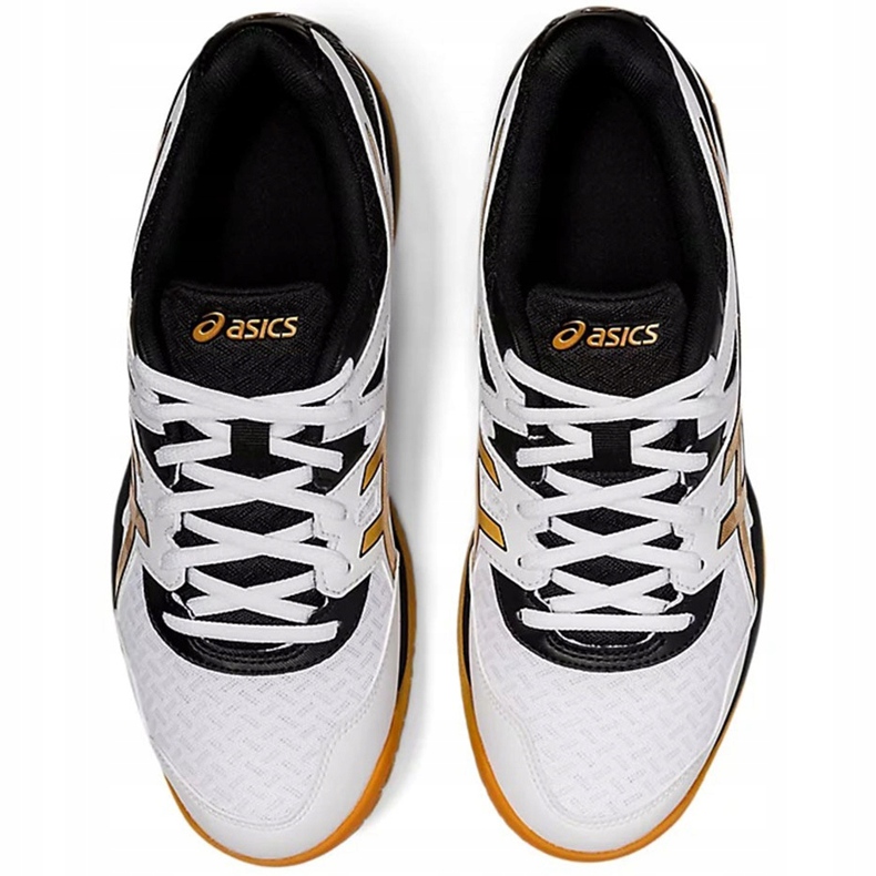 Zapatillas hombre Asics Gel-Task 2 blanco-negro-dorado 1071A037 102 1