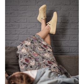 Zapatillas de Mujer Big Star Yellow DD274441 amarillo 10
