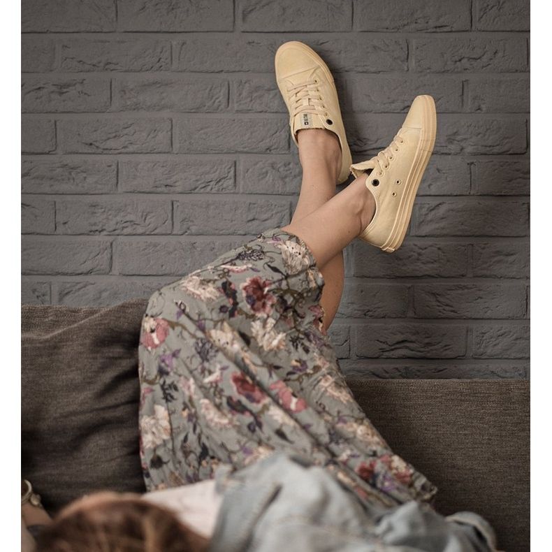 Zapatillas de Mujer Big Star Yellow DD274441 amarillo 2