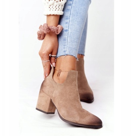 Vinceza Botines de Mujer con Recortes Beige Caroline 1 Vinceza Botines de Mujer con Recortes Beige Caroline 1