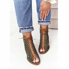 Botas Mujer Piel Gamuza Verde Maciejka 04040-09 beige 1 Botas Mujer Piel Gamuza Verde Maciejka 04040-09 beige 1