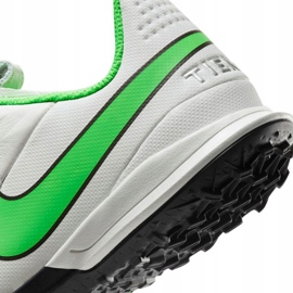 Calzado de fútbol Nike Tiempo Legend 8 Tf Academy Junior AT5736 030 blanco blanco 7