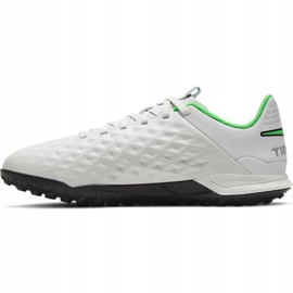 Calzado de fútbol Nike Tiempo Legend 8 Tf Academy Junior AT5736 030 blanco blanco 2