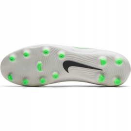 Zapatillas de fútbol Nike Tiempo Legend 8 Club Mg blancas AT6107 030 blanco blanco 2