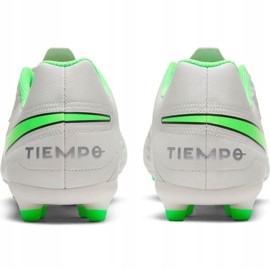 Zapatillas de fútbol Nike Tiempo Legend 8 Club Mg blancas AT6107 030 blanco blanco 5