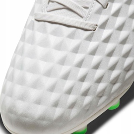 Zapatillas de fútbol Nike Tiempo Legend 8 Club Mg blancas AT6107 030 blanco blanco 6