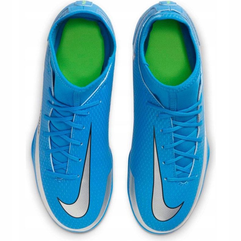 Calzado de fútbol Nike Phantom Gt Club Df FG / MG Junior CW6727 400 azul azul 1