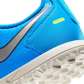 Zapatos de fútbol Nike Phantom Gt Club Tf Jr azul CK8483 400 7