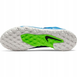 Zapatos de fútbol Nike Phantom Gt Academy Df Tf azul CW6666 400 2