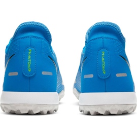 Zapatos de fútbol Nike Phantom Gt Academy Df Tf azul CW6666 400 4
