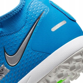 Zapatos de fútbol Nike Phantom Gt Academy Df Tf azul CW6666 400 7