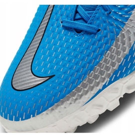 Zapatos de fútbol Nike Phantom Gt Academy Df Tf azul CW6666 400 6