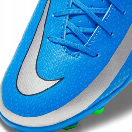 Zapatos de fútbol Nike Phantom Gt Club FG / MG Jr azul CK8479 400 6