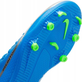 Zapatos de fútbol Nike Phantom Gt Club FG / MG Jr azul CK8479 400 8